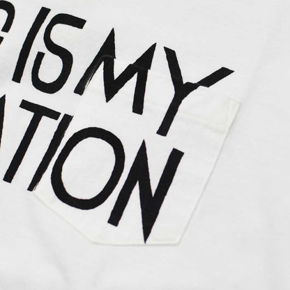 TACOMA FUJI RECORDS [タコマフジレコード] DOG IS MY SALVATION Pocket Tee designed by Yachiyo Katsuyama [dog-salvation] ドッグイズマイサルヴェーションポケットT・Yachiyo Katsuyama・MEN'S / LADY'S [2026SS]