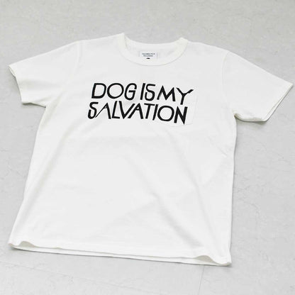 TACOMA FUJI RECORDS [タコマフジレコード] DOG IS MY SALVATION Pocket Tee designed by Yachiyo Katsuyama [dog-salvation] ドッグイズマイサルヴェーションポケットT・Yachiyo Katsuyama・MEN'S / LADY'S [2026SS]