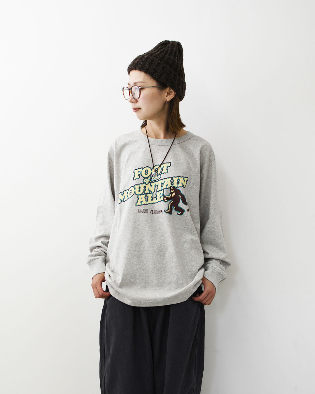 TACOMA FUJI RECORDS [タコマフジレコード] FOOT OF THE MOUNTAIN ALE COTTON LS [FOTM-ALE-LS] フット・オブ・ザ・マウンテン・エール・コットン・ロングスリーブ・長袖Tシャツ・グラフィックティー・ロゴ・コラボ・MEN'S / LADY'S [2026AW]