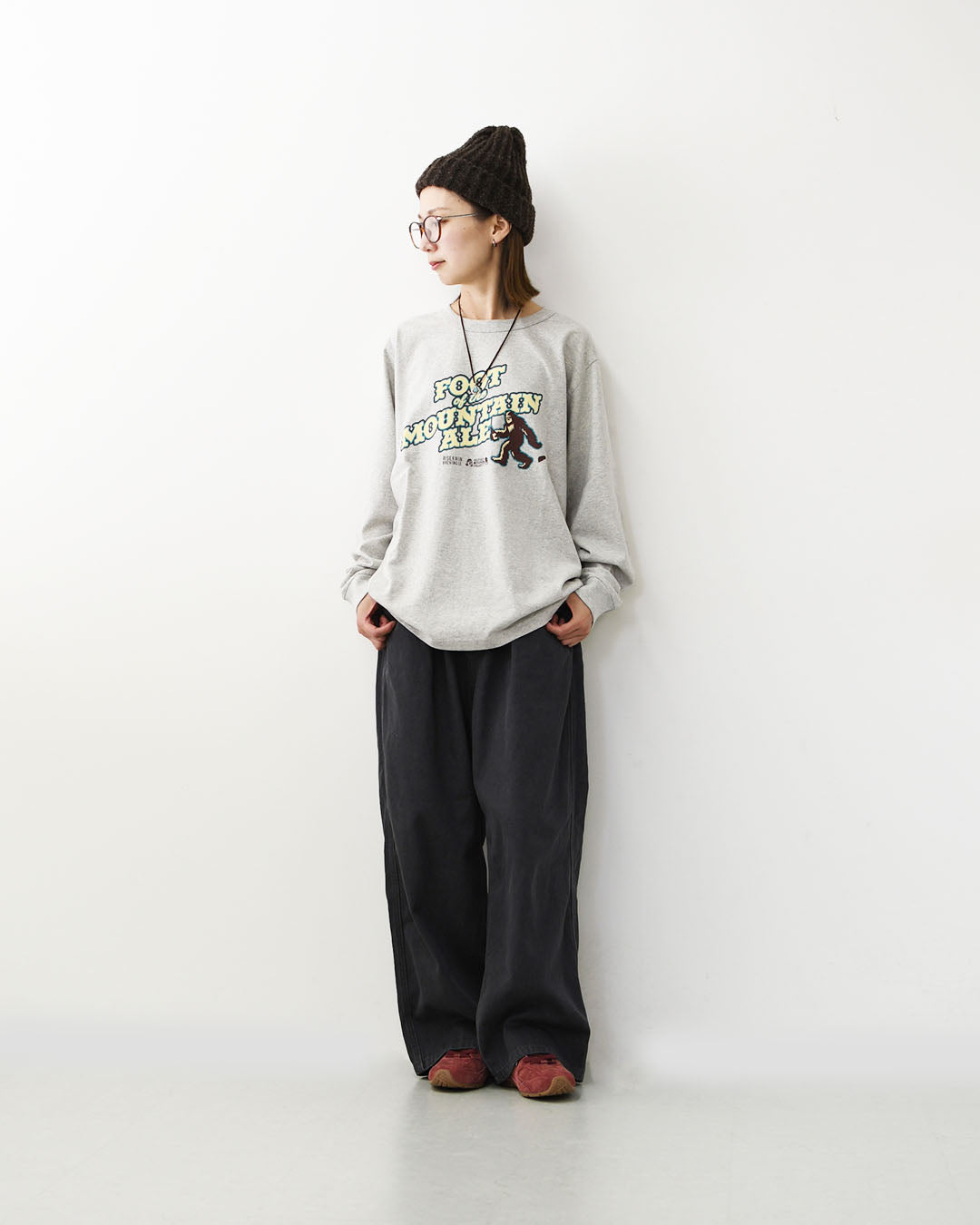 TACOMA FUJI RECORDS [タコマフジレコード] FOOT OF THE MOUNTAIN ALE COTTON LS [FOTM-ALE-LS] フット・オブ・ザ・マウンテン・エール・コットン・ロングスリーブ・長袖Tシャツ・グラフィックティー・ロゴ・コラボ・MEN'S / LADY'S [2026AW]