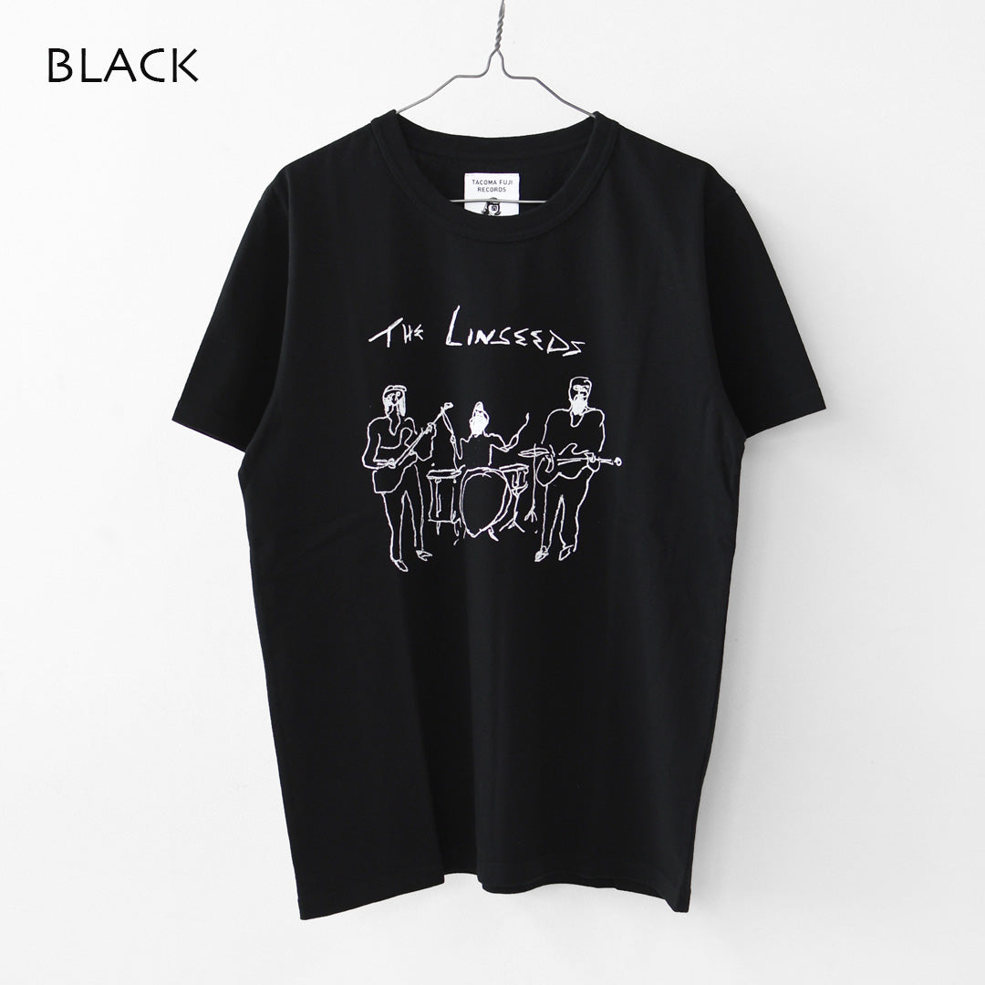 TACOMA FUJI RECORDS [タコマフジレコード] THE LINSEEDS Tee designed by Tomoo Gokita [linseeds-t] ザ・リンシーズ・ティー・デザインド・バイ・トモオ・ゴキタ・MEN'S / LADY'S [2026SS]