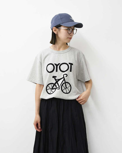 TACOMA FUJI RECORDS [タコマフジレコード] OYOT CYCLERY Tee designed by Yachiyo Katsuyama [o-cyclery] オヨットサイクリーティー・半袖Tシャツ・プリントティー・ロゴ・コラボ・MEN'S / LADY'S [2026SS](TACOMA FUJI REC)OYOT CYCLERY (o-cyclery) (
