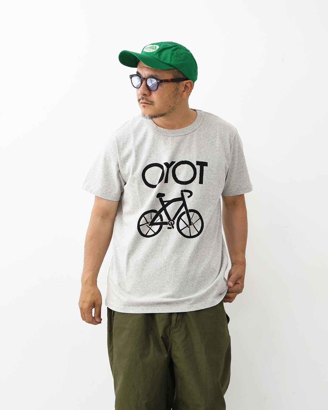TACOMA FUJI RECORDS [タコマフジレコード] OYOT CYCLERY Tee designed by Yachiyo Katsuyama [o-cyclery] オヨットサイクリーティー・半袖Tシャツ・プリントティー・ロゴ・コラボ・MEN'S / LADY'S [2026SS](TACOMA FUJI REC)OYOT CYCLERY (o-cyclery) (