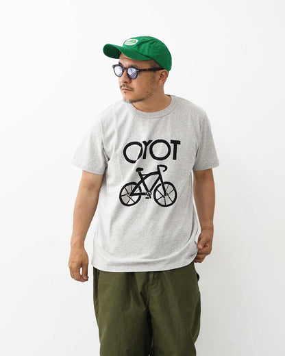 TACOMA FUJI RECORDS [タコマフジレコード] OYOT CYCLERY Tee designed by Yachiyo Katsuyama [o-cyclery] オヨットサイクリーティー・半袖Tシャツ・プリントティー・ロゴ・コラボ・MEN'S / LADY'S [2026SS](TACOMA FUJI REC)OYOT CYCLERY (o-cyclery) (
