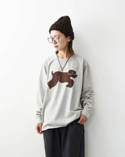 TACOMA FUJI RECORDS [タコマフジレコード] SHAGGY DOG COTTON LS designed by Yachiyo Katsuyama [SHAGGY-DOG-LS] シャギードッグコットン ロングスリーブ・勝山八千代・長袖Tシャツ・MEN'S / LADY'S [2026AW]