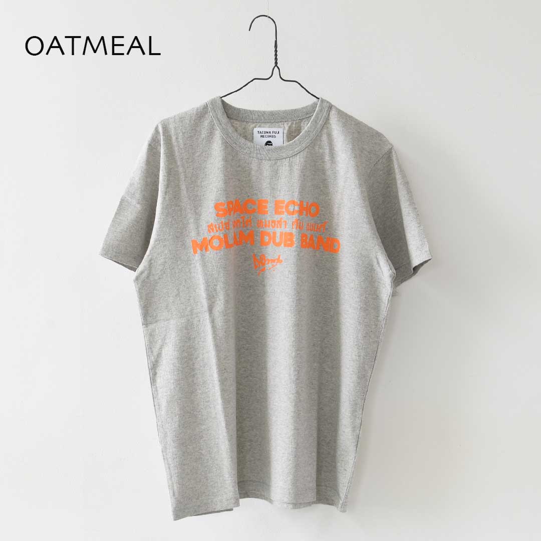 TACOMA FUJI RECORDS [タコマフジレコード] SPACE ECHO MOLAM DUB BAND Tee designed by MOOLA / YANGGAO [space-e] スペースエコーモーラムダブバンドティー・MEN'S / LADY'S [2026SS]