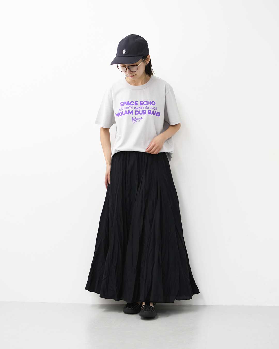TACOMA FUJI RECORDS [タコマフジレコード] SPACE ECHO MOLAM DUB BAND Tee designed by MOOLA / YANGGAO [space-e] スペースエコーモーラムダブバンドティー・MEN'S / LADY'S [2026SS]