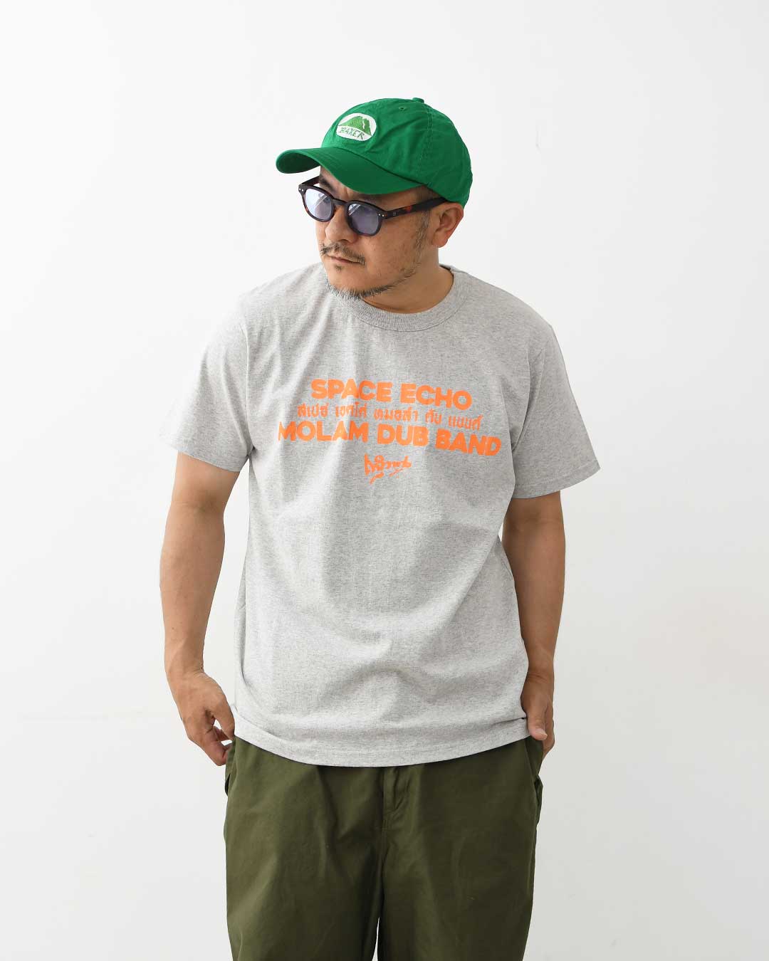 TACOMA FUJI RECORDS [タコマフジレコード] SPACE ECHO MOLAM DUB BAND Tee designed by MOOLA / YANGGAO [space-e] スペースエコーモーラムダブバンドティー・MEN'S / LADY'S [2026SS]