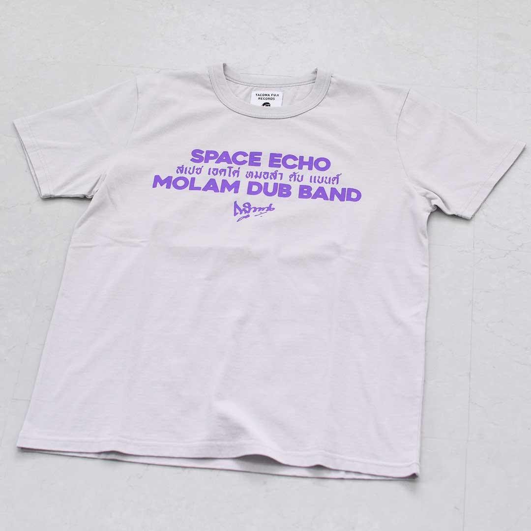 TACOMA FUJI RECORDS [タコマフジレコード] SPACE ECHO MOLAM DUB BAND Tee designed by MOOLA / YANGGAO [space-e] スペースエコーモーラムダブバンドティー・MEN'S / LADY'S [2026SS]