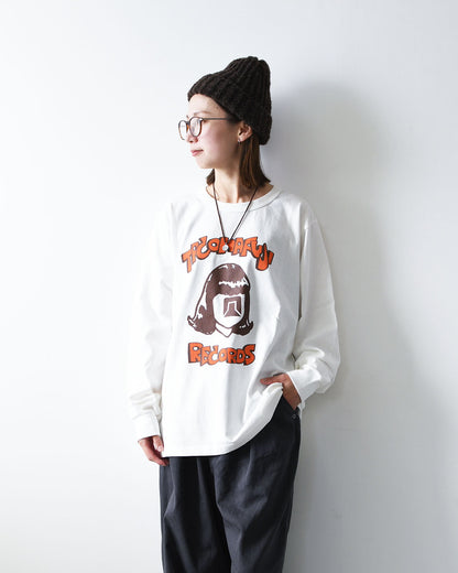 TACOMA FUJI RECORDS [タコマフジレコード] TACOMA OF NOISE COTTON LS designed by Yunosuke [TCM-NOI-C-LS] タコマオブノーズティー コットン ロングスリーブ・長袖Tシャツ・グラフィックティー・ロゴ・コラボ・MEN'S / LADY'S [2026AW]