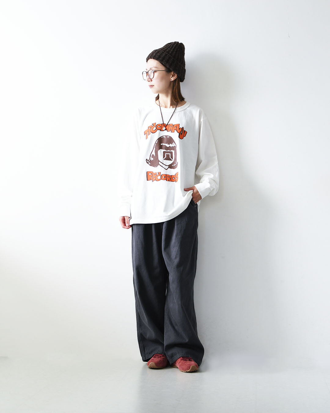 TACOMA FUJI RECORDS [タコマフジレコード] TACOMA OF NOISE COTTON LS designed by Yunosuke [TCM-NOI-C-LS] タコマオブノーズティー コットン ロングスリーブ・長袖Tシャツ・グラフィックティー・ロゴ・コラボ・MEN'S / LADY'S [2026AW]