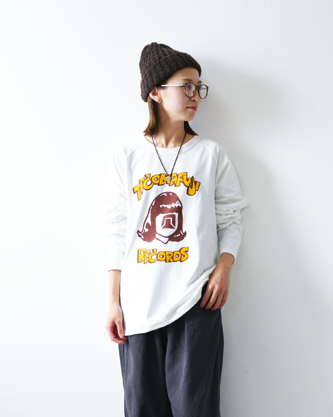 TACOMA FUJI RECORDS [タコマフジレコード] TACOMA OF NOISE POLY LS designed by Yunosuke [TCM-NOI-P-LS] タコマオブノーズティー ポリ ロングスリーブ・長袖Tシャツ・グラフィックティー・ロゴ・コラボ・MEN'S / LADY'S [2026AW]