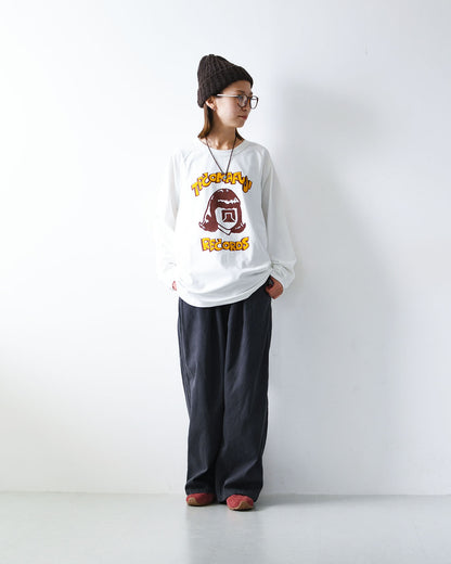 TACOMA FUJI RECORDS [タコマフジレコード] TACOMA OF NOISE POLY LS designed by Yunosuke [TCM-NOI-P-LS] タコマオブノーズティー ポリ ロングスリーブ・長袖Tシャツ・グラフィックティー・ロゴ・コラボ・MEN'S / LADY'S [2026AW]