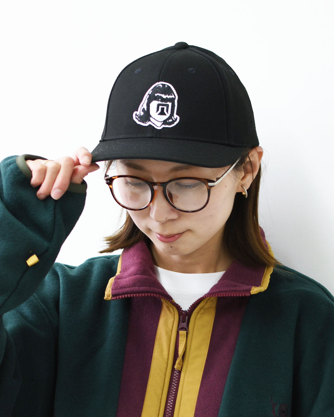 TACOMA FUJI RECORDS [タコマフジレコード] TACOMA FUJI RECORDS LOGO CAP ’26 [TCM26-001] ロゴキャップ・ベースボールキャップ・刺繍・BLACK・MEN'S / LADY'S [2026AW]