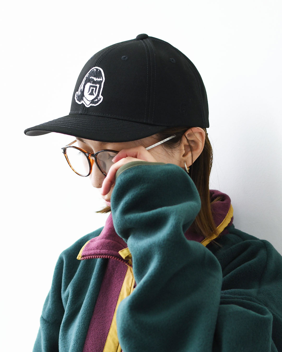 TACOMA FUJI RECORDS [タコマフジレコード] TACOMA FUJI RECORDS LOGO CAP ’26 [TCM26-001] ロゴキャップ・ベースボールキャップ・刺繍・BLACK・MEN'S / LADY'S [2026AW]