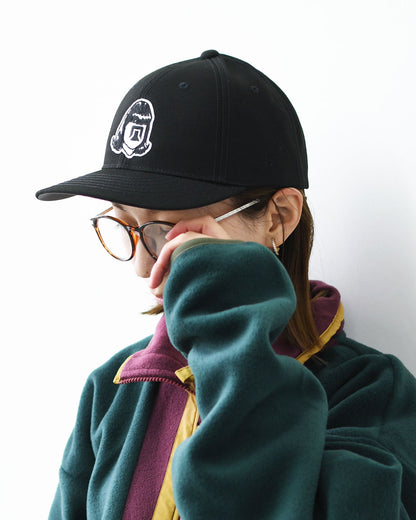 TACOMA FUJI RECORDS [タコマフジレコード] TACOMA FUJI RECORDS LOGO CAP ’26 [TCM26-001] ロゴキャップ・ベースボールキャップ・刺繍・BLACK・MEN'S / LADY'S [2026AW]