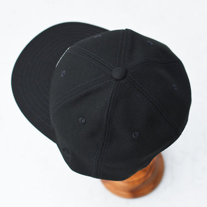 TACOMA FUJI RECORDS [タコマフジレコード] TACOMA FUJI RECORDS LOGO CAP ’26 [TCM26-001] ロゴキャップ・ベースボールキャップ・刺繍・BLACK・MEN'S / LADY'S [2026AW]