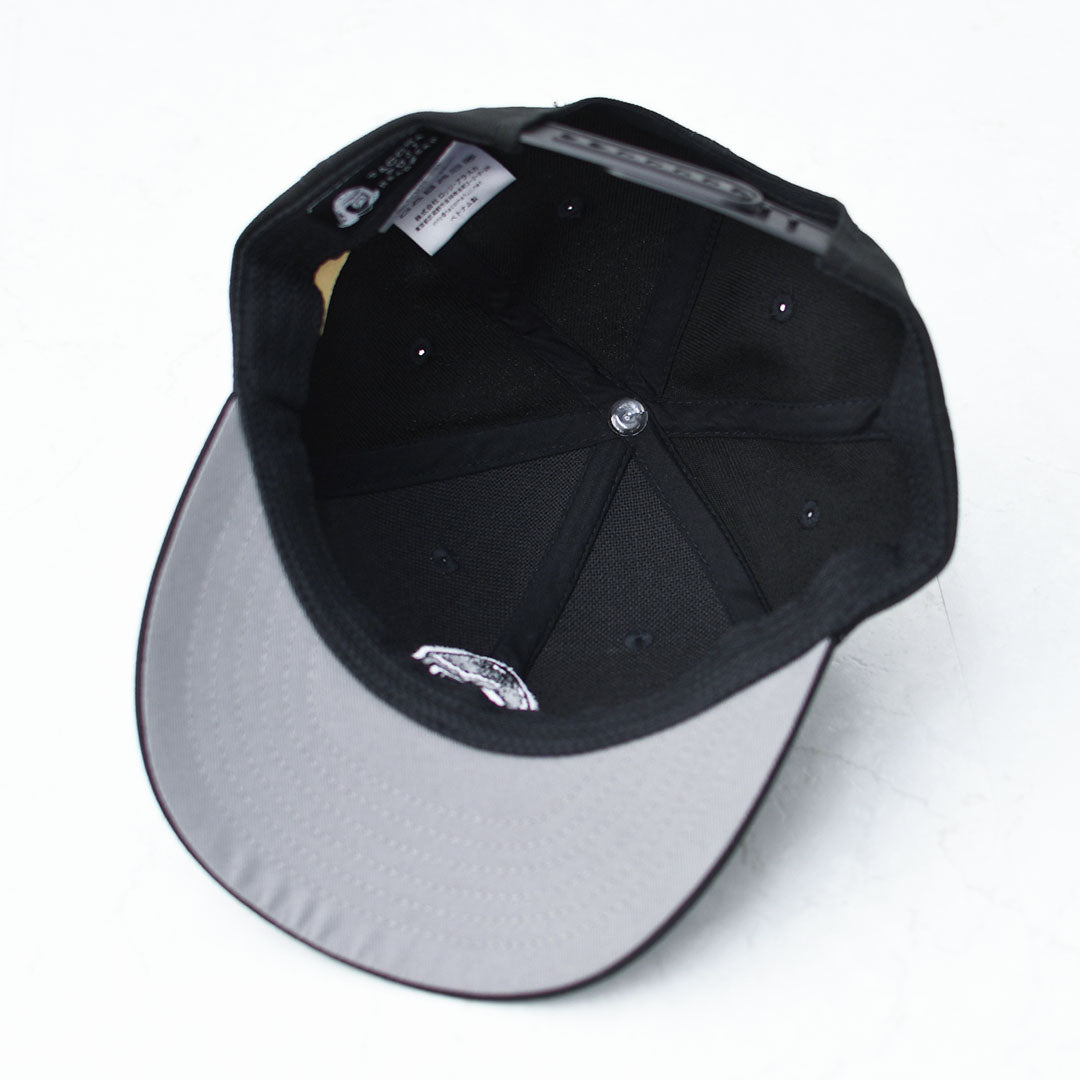 TACOMA FUJI RECORDS [タコマフジレコード] TACOMA FUJI RECORDS LOGO CAP ’26 [TCM26-001] ロゴキャップ・ベースボールキャップ・刺繍・BLACK・MEN'S / LADY'S [2026AW]