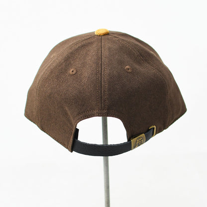 TACOMA FUJI RECORDS [タコマフジレコード] HOT DOG VINTAGE LOGO CAP ’26 designed by Hiroshi Iguchi [TCM26-005] ロゴキャップ・ベースボールキャップ・刺繍・BROWN・MEN'S / LADY'S [2026AW]