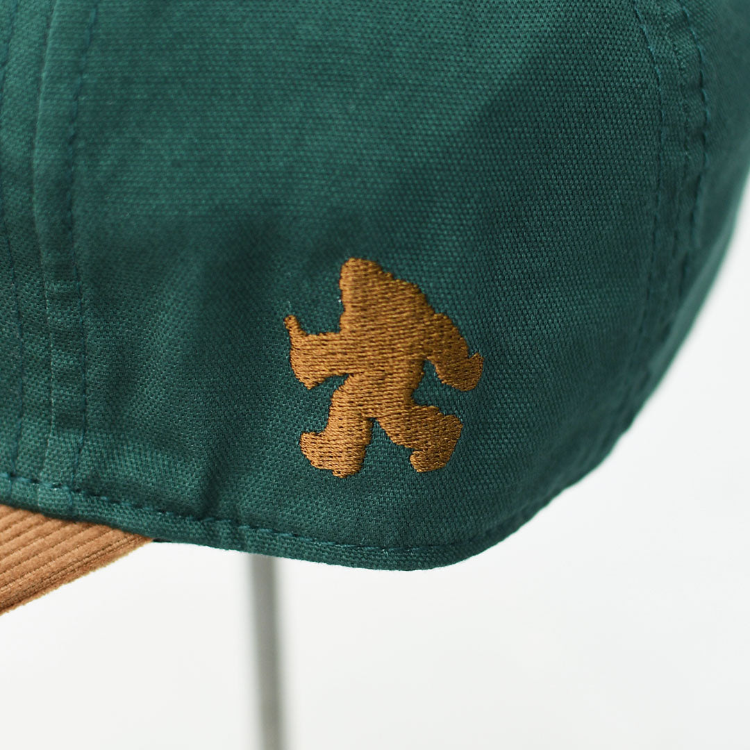 TACOMA FUJI RECORDS [タコマフジレコード] FOOT OF THE MOUNTAIN ALE CAP designed by Jerry UKAI [TCM26-009] ロゴキャップ・ベースボールキャップ・刺繍・GREEN×BROWN・MEN'S / LADY'S [2026AW]
