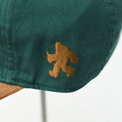 TACOMA FUJI RECORDS [タコマフジレコード] FOOT OF THE MOUNTAIN ALE CAP designed by Jerry UKAI [TCM26-009] ロゴキャップ・ベースボールキャップ・刺繍・GREEN×BROWN・MEN'S / LADY'S [2026AW]