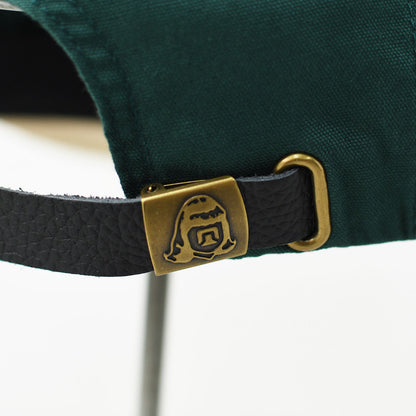TACOMA FUJI RECORDS [タコマフジレコード] FOOT OF THE MOUNTAIN ALE CAP designed by Jerry UKAI [TCM26-009] ロゴキャップ・ベースボールキャップ・刺繍・GREEN×BROWN・MEN'S / LADY'S [2026AW]