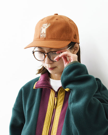 TACOMA FUJI RECORDS [タコマフジレコード] STRETCH MAN CAP designed by James Ulmer [TCM26-011] ロゴキャップ・ベースボールキャップ・刺繍・CINNAMON・MEN'S / LADY'S [2026AW]