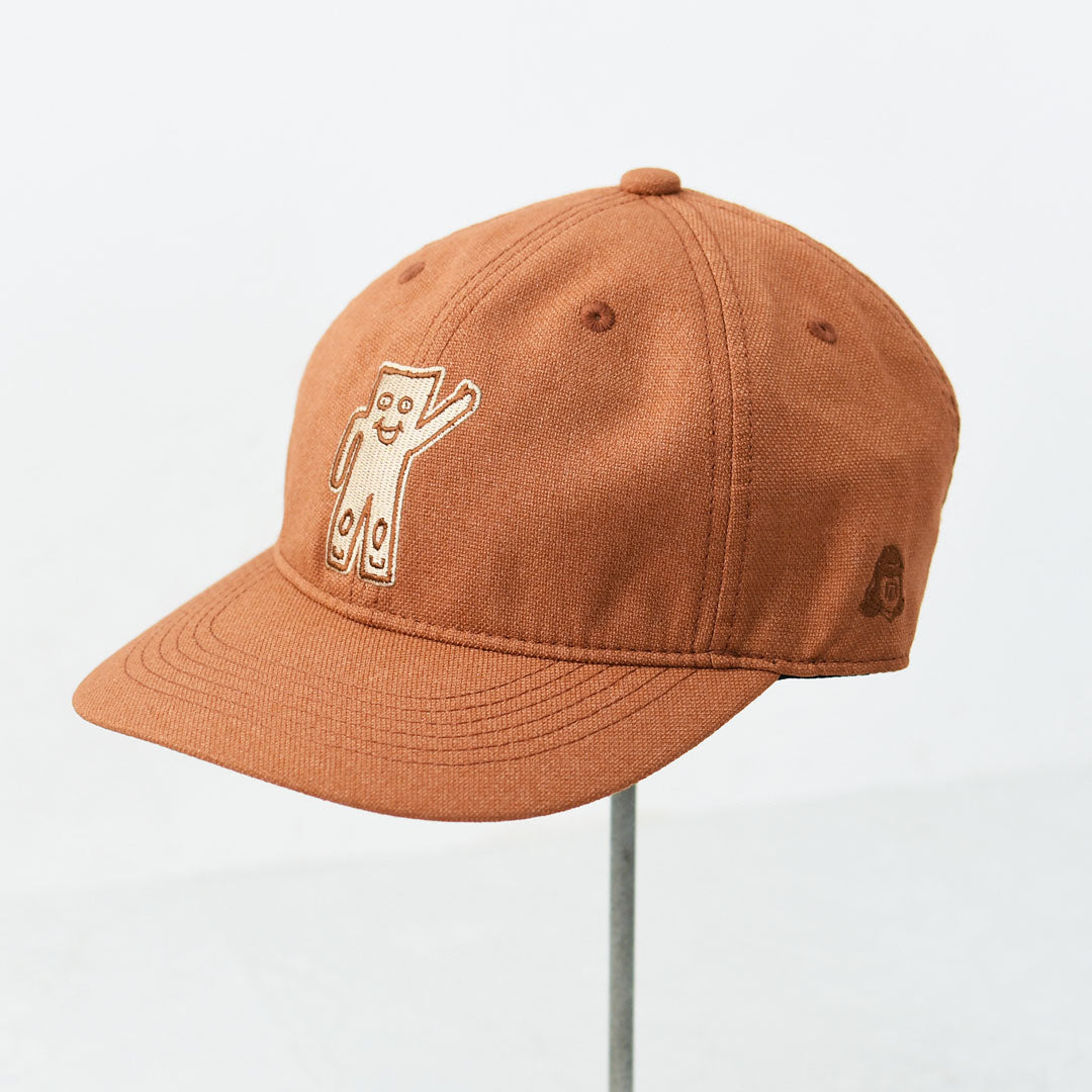 TACOMA FUJI RECORDS [タコマフジレコード] STRETCH MAN CAP designed by James Ulmer [TCM26-011] ロゴキャップ・ベースボールキャップ・刺繍・CINNAMON・MEN'S / LADY'S [2026AW]