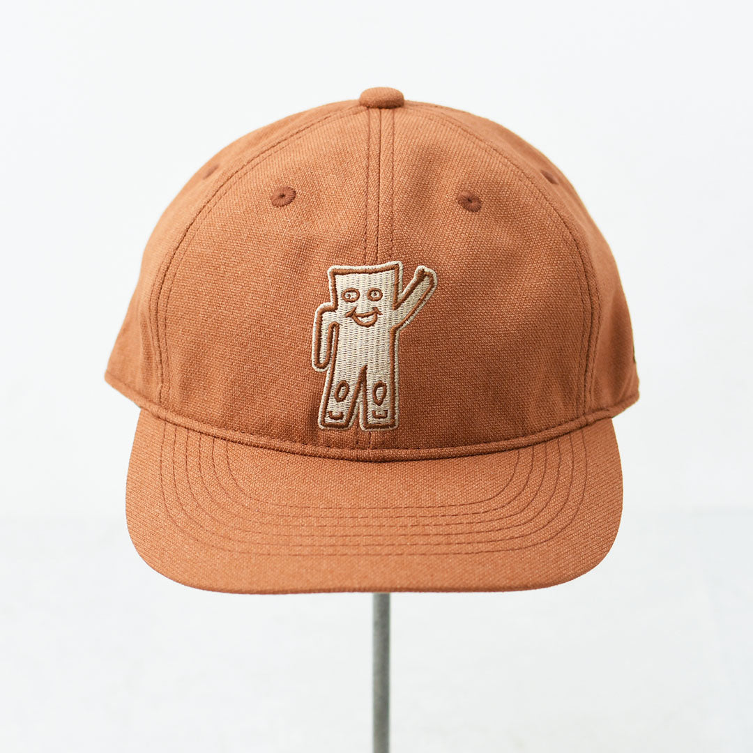 TACOMA FUJI RECORDS [タコマフジレコード] STRETCH MAN CAP designed by James Ulmer [TCM26-011] ロゴキャップ・ベースボールキャップ・刺繍・CINNAMON・MEN'S / LADY'S [2026AW]