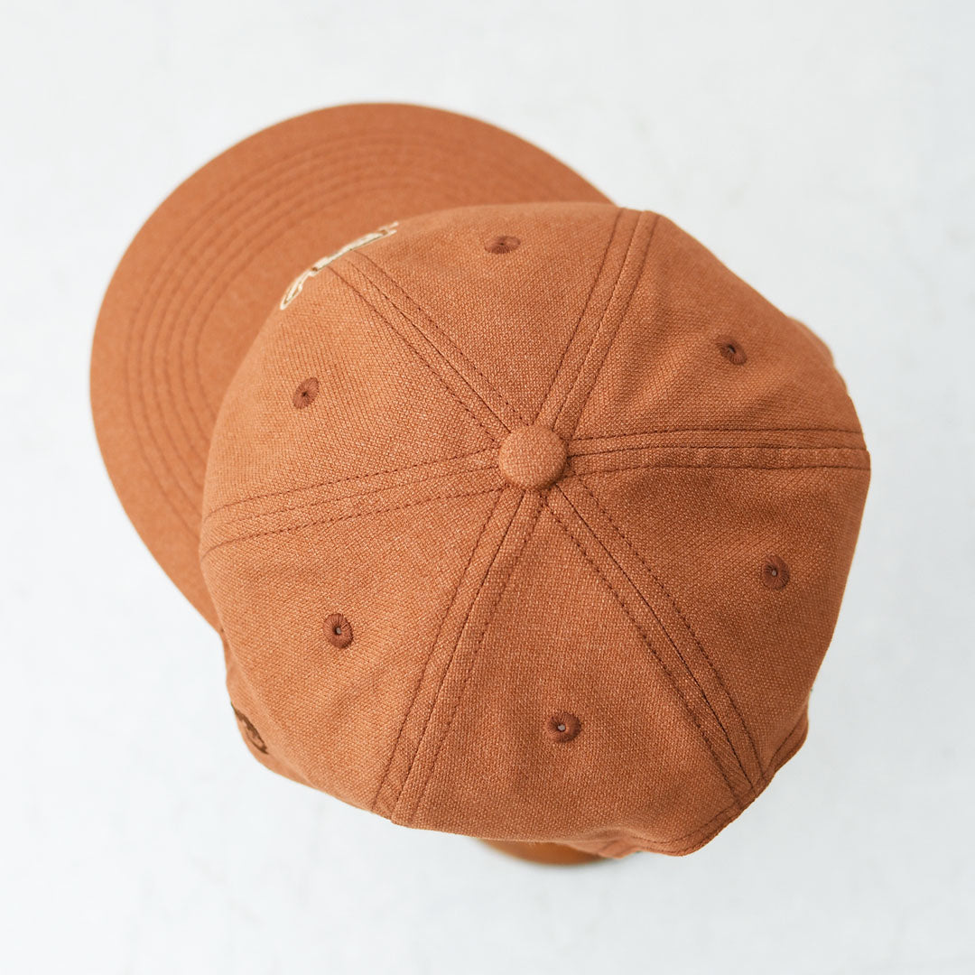 TACOMA FUJI RECORDS [タコマフジレコード] STRETCH MAN CAP designed by James Ulmer [TCM26-011] ロゴキャップ・ベースボールキャップ・刺繍・CINNAMON・MEN'S / LADY'S [2026AW]