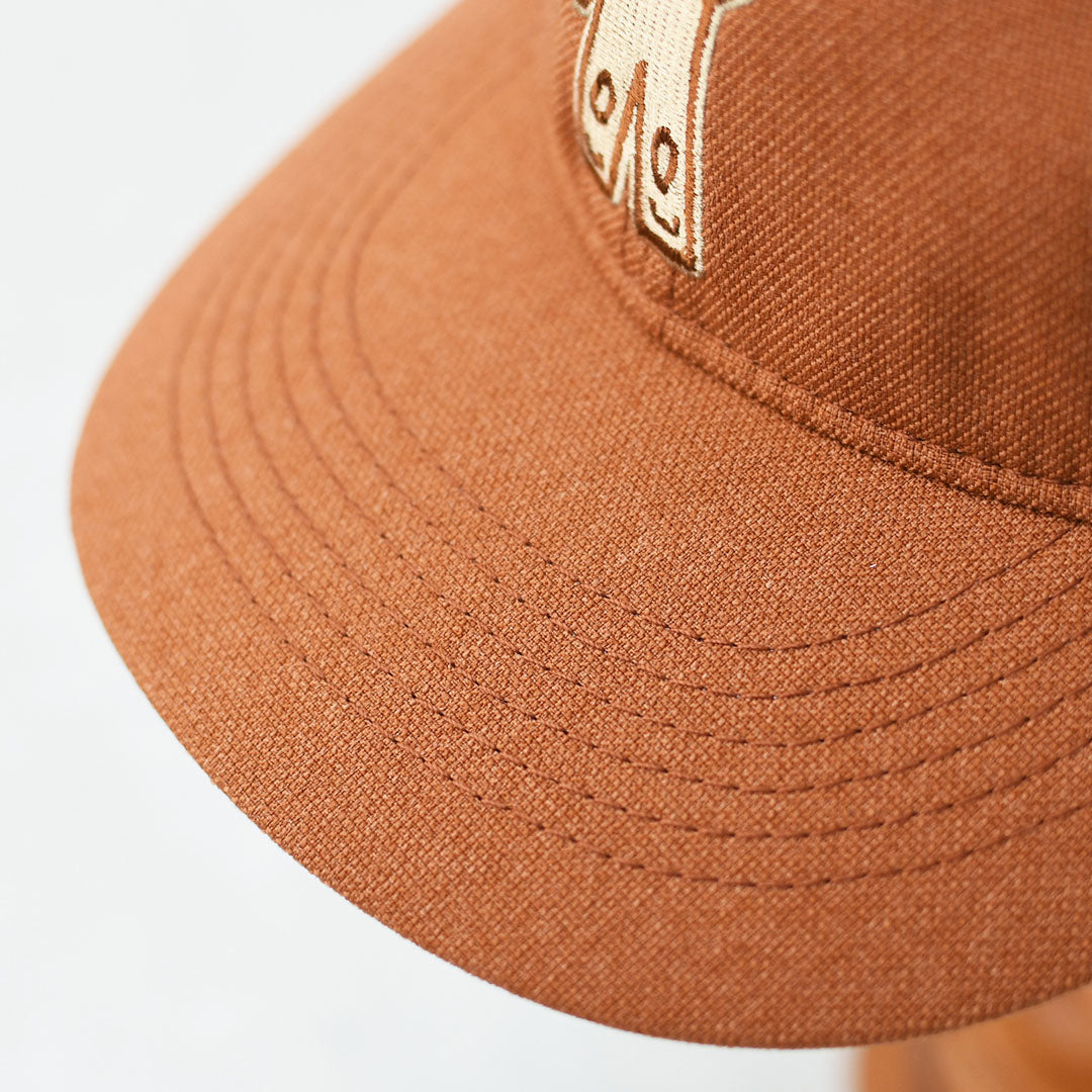 TACOMA FUJI RECORDS [タコマフジレコード] STRETCH MAN CAP designed by James Ulmer [TCM26-011] ロゴキャップ・ベースボールキャップ・刺繍・CINNAMON・MEN'S / LADY'S [2026AW]