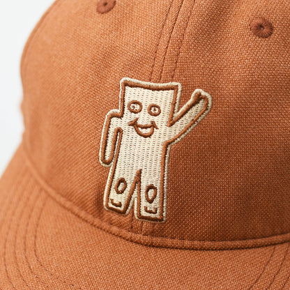 TACOMA FUJI RECORDS [タコマフジレコード] STRETCH MAN CAP designed by James Ulmer [TCM26-011] ロゴキャップ・ベースボールキャップ・刺繍・CINNAMON・MEN'S / LADY'S [2026AW]