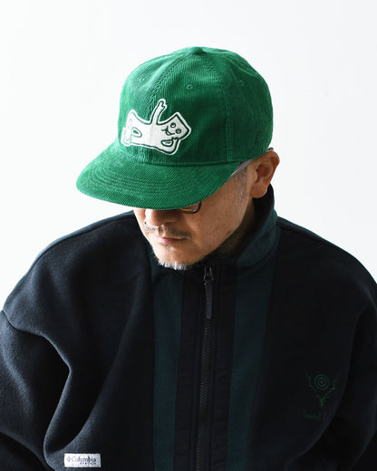 TACOMA FUJI RECORDS [タコマフジレコード] RELAX MAN CAP designed by James Ulmer [TCM26-012] ロゴキャップ・ベースボールキャップ・刺繍・GREEN・MEN'S / LADY'S [2026AW]