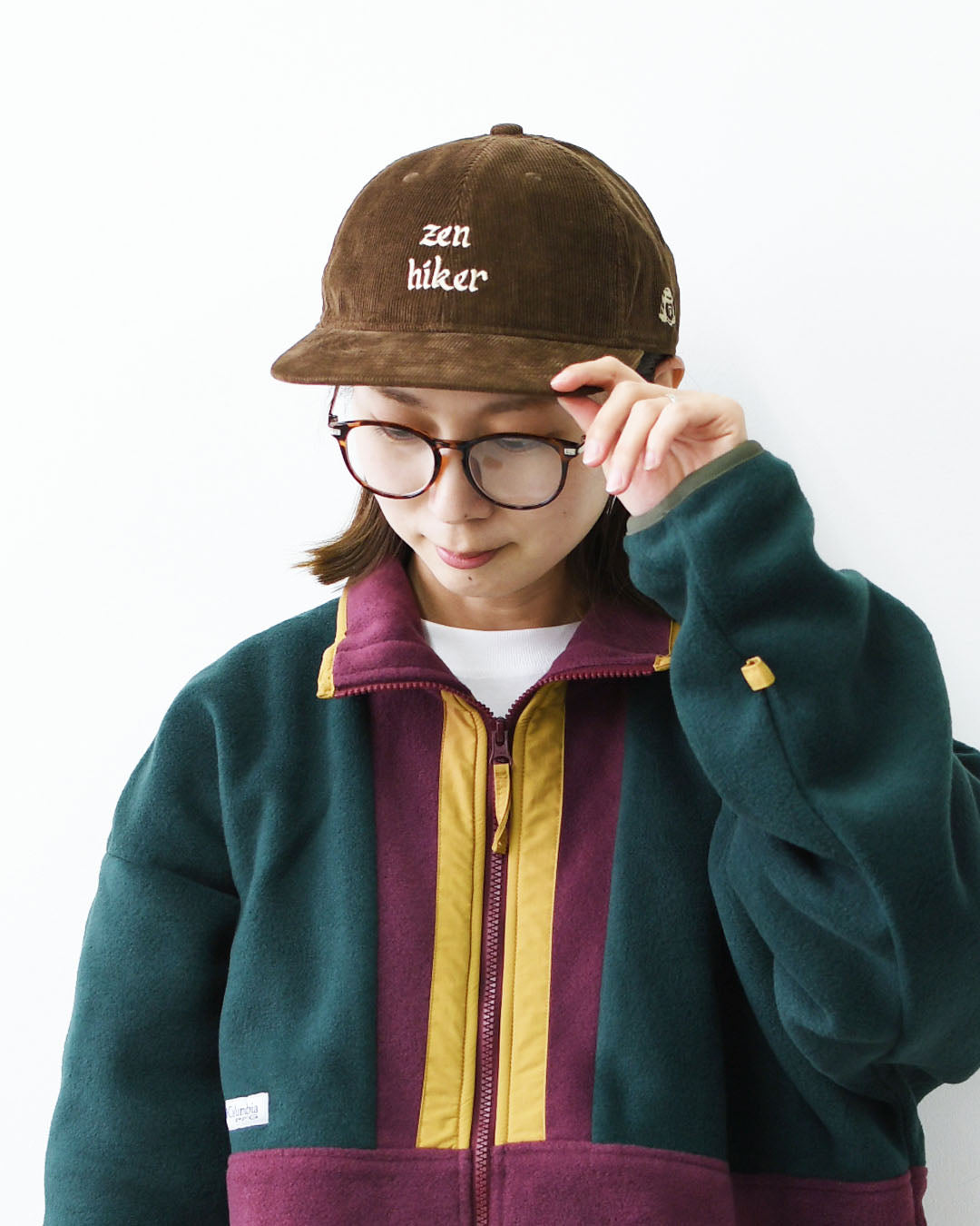 TACOMA FUJI RECORDS [タコマフジレコード] ZEN HIKER CAP designed by Jerry UKAI [TCM26-015] ロゴキャップ・ベースボールキャップ・刺繍・BROWN・MEN'S / LADY'S [2026AW]