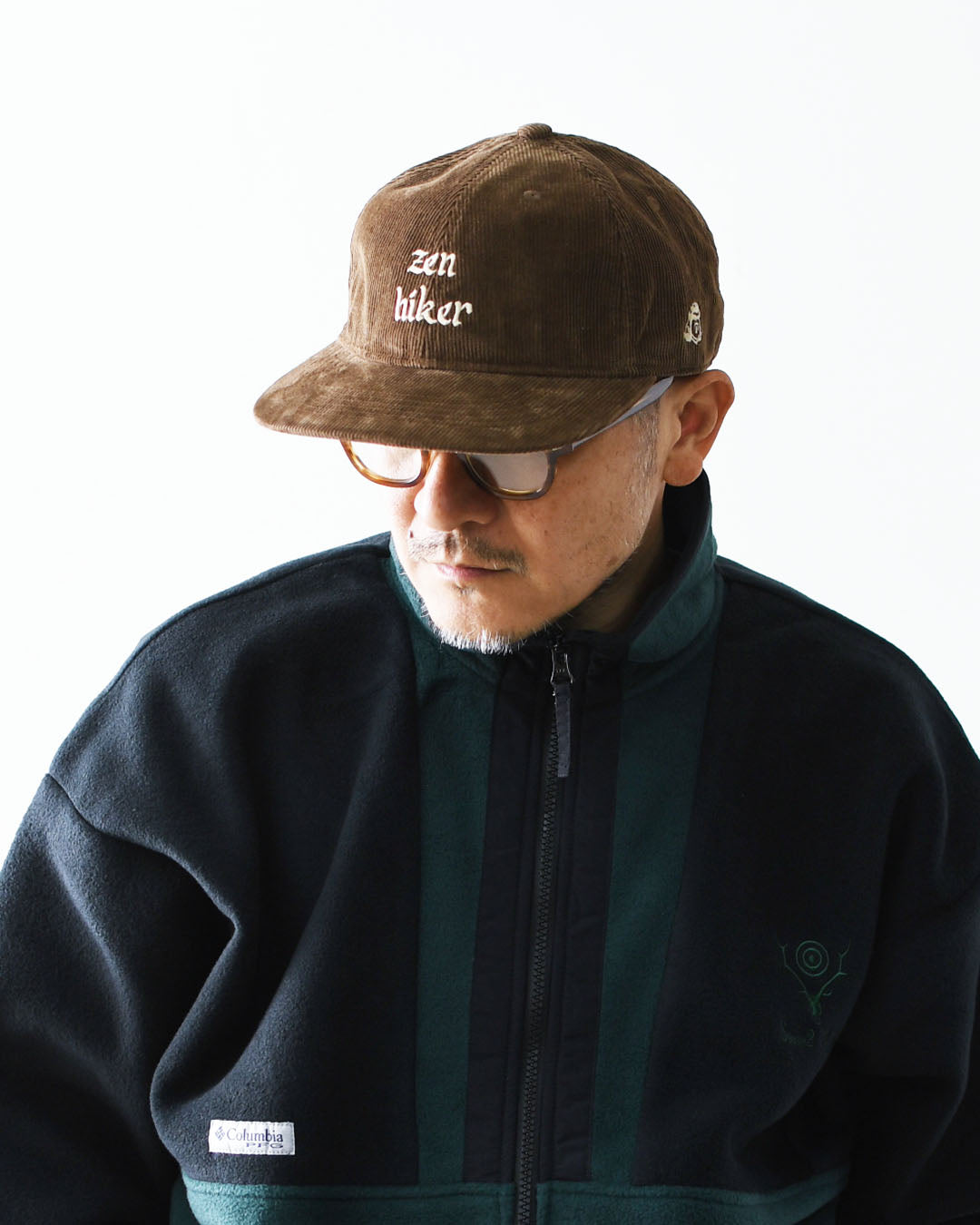TACOMA FUJI RECORDS [タコマフジレコード] ZEN HIKER CAP designed by Jerry UKAI [TCM26-015] ロゴキャップ・ベースボールキャップ・刺繍・BROWN・MEN'S / LADY'S [2026AW]