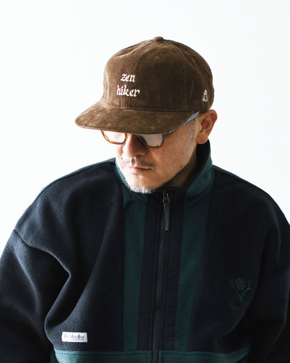 TACOMA FUJI RECORDS [タコマフジレコード] ZEN HIKER CAP designed by Jerry UKAI [TCM26-015] ロゴキャップ・ベースボールキャップ・刺繍・BROWN・MEN'S / LADY'S [2026AW]