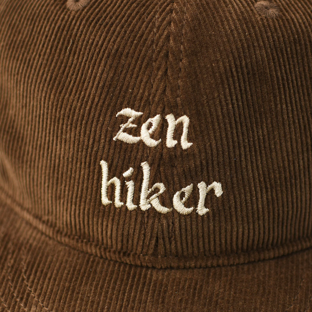 TACOMA FUJI RECORDS [タコマフジレコード] ZEN HIKER CAP designed by Jerry UKAI [TCM26-015] ロゴキャップ・ベースボールキャップ・刺繍・BROWN・MEN'S / LADY'S [2026AW]