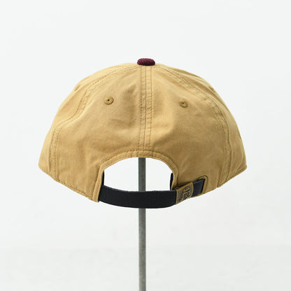 TACOMA FUJI RECORDS [タコマフジレコード] FIELD RECORDING RADIO CAP designed by Noriteru Minezaki [TCM26-018] ロゴキャップ・ベースボールキャップ・刺繍・BROWN×BURGUNDY・MEN'S / LADY'S [2026AW]