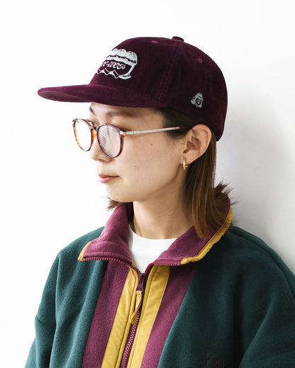 TACOMA FUJI RECORDS [タコマフジレコード] DOO WOP TACOMA CAP designed by Hiroshi Iguchi [TCM26-020] ロゴキャップ・ベースボールキャップ・刺繍・BURGUNDY・MEN'S / LADY'S [2026AW]