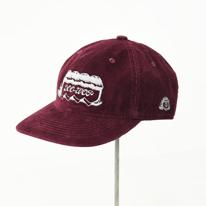TACOMA FUJI RECORDS [タコマフジレコード] DOO WOP TACOMA CAP designed by Hiroshi Iguchi [TCM26-020] ロゴキャップ・ベースボールキャップ・刺繍・BURGUNDY・MEN'S / LADY'S [2026AW]