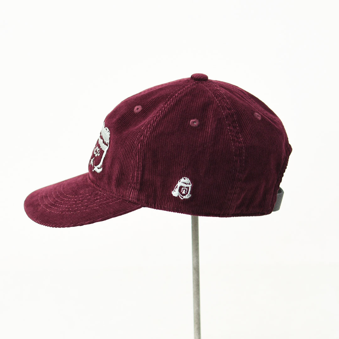 TACOMA FUJI RECORDS [タコマフジレコード] DOO WOP TACOMA CAP designed by Hiroshi Iguchi [TCM26-020] ロゴキャップ・ベースボールキャップ・刺繍・BURGUNDY・MEN'S / LADY'S [2026AW]