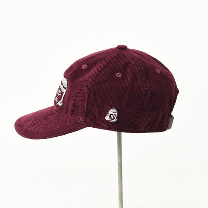TACOMA FUJI RECORDS [タコマフジレコード] DOO WOP TACOMA CAP designed by Hiroshi Iguchi [TCM26-020] ロゴキャップ・ベースボールキャップ・刺繍・BURGUNDY・MEN'S / LADY'S [2026AW]