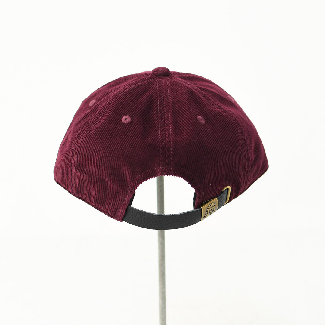 TACOMA FUJI RECORDS [タコマフジレコード] DOO WOP TACOMA CAP designed by Hiroshi Iguchi [TCM26-020] ロゴキャップ・ベースボールキャップ・刺繍・BURGUNDY・MEN'S / LADY'S [2026AW]