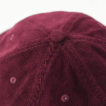 TACOMA FUJI RECORDS [タコマフジレコード] DOO WOP TACOMA CAP designed by Hiroshi Iguchi [TCM26-020] ロゴキャップ・ベースボールキャップ・刺繍・BURGUNDY・MEN'S / LADY'S [2026AW]