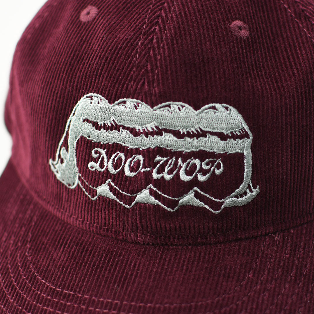 TACOMA FUJI RECORDS [タコマフジレコード] DOO WOP TACOMA CAP designed by Hiroshi Iguchi [TCM26-020] ロゴキャップ・ベースボールキャップ・刺繍・BURGUNDY・MEN'S / LADY'S [2026AW]