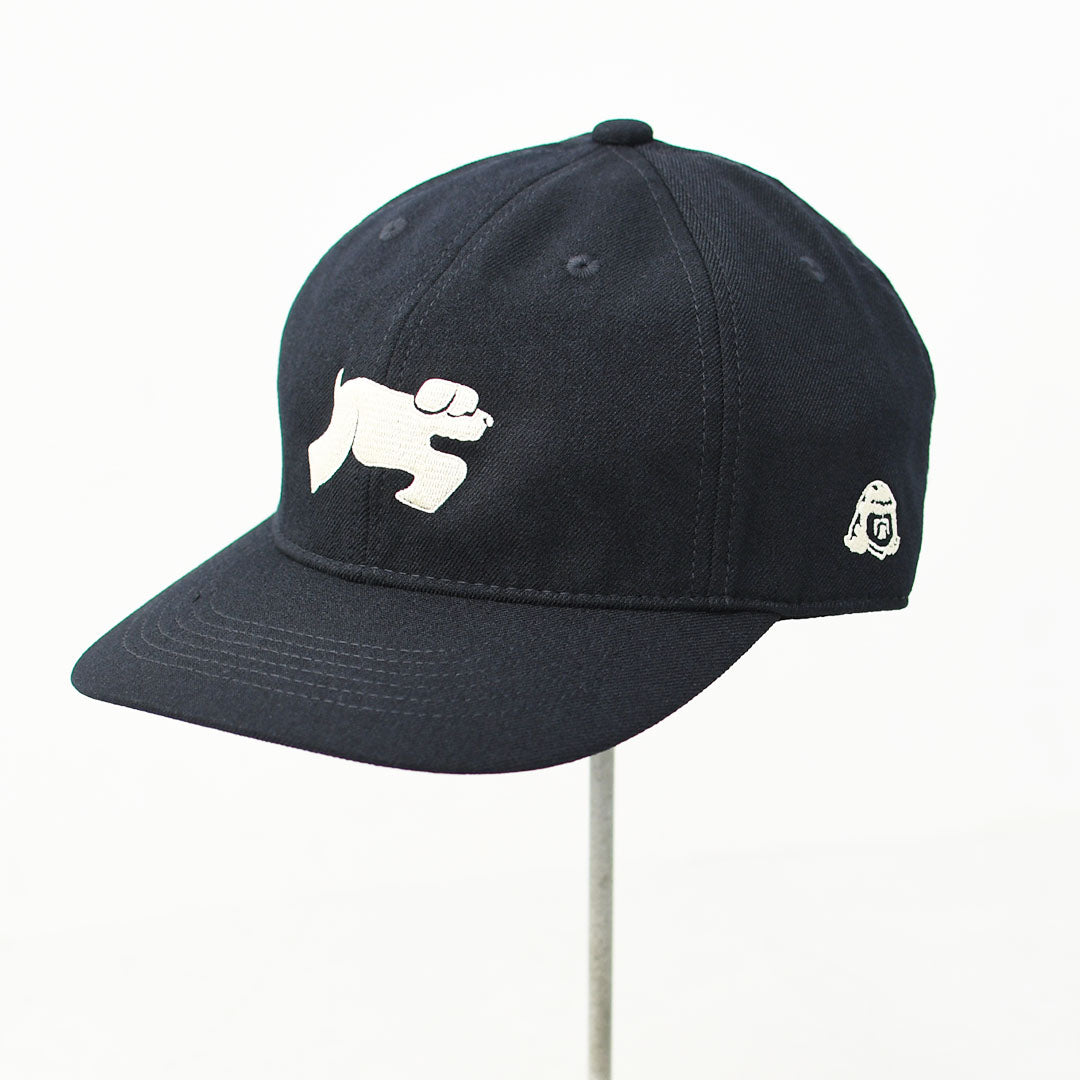 TACOMA FUJI RECORDS [タコマフジレコード] SHAGGY DOG CAP designed by Yachiyo Katsuyama [TCM26-022] ロゴキャップ・ベースボールキャップ・刺繍・NAVY・MEN'S / LADY'S [2026AW]