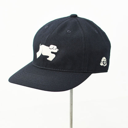 TACOMA FUJI RECORDS [タコマフジレコード] SHAGGY DOG CAP designed by Yachiyo Katsuyama [TCM26-022] ロゴキャップ・ベースボールキャップ・刺繍・NAVY・MEN'S / LADY'S [2026AW]