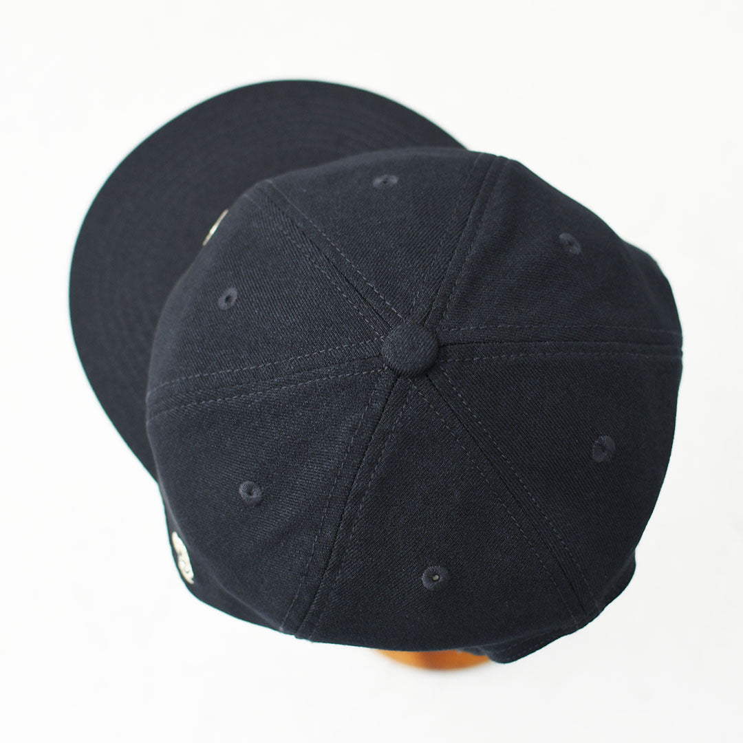 TACOMA FUJI RECORDS [タコマフジレコード] SHAGGY DOG CAP designed by Yachiyo Katsuyama [TCM26-022] ロゴキャップ・ベースボールキャップ・刺繍・NAVY・MEN'S / LADY'S [2026AW]