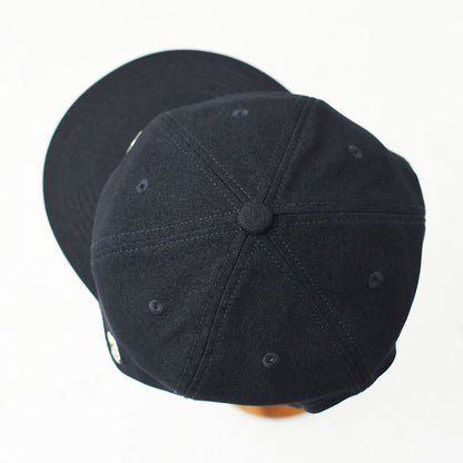 TACOMA FUJI RECORDS [タコマフジレコード] SHAGGY DOG CAP designed by Yachiyo Katsuyama [TCM26-022] ロゴキャップ・ベースボールキャップ・刺繍・NAVY・MEN'S / LADY'S [2026AW]