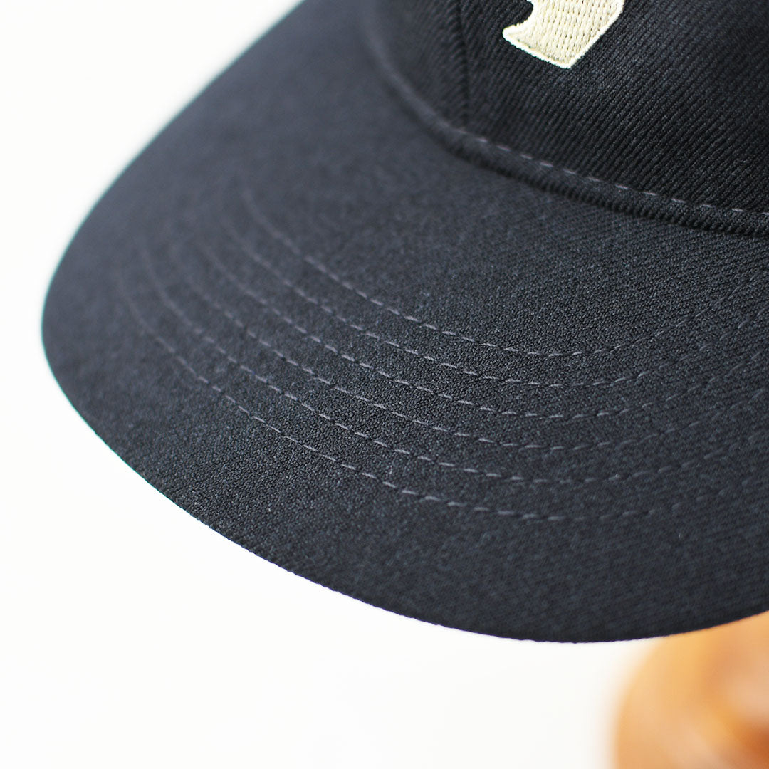 TACOMA FUJI RECORDS [タコマフジレコード] SHAGGY DOG CAP designed by Yachiyo Katsuyama [TCM26-022] ロゴキャップ・ベースボールキャップ・刺繍・NAVY・MEN'S / LADY'S [2026AW]